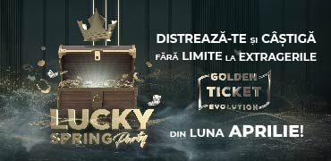 Lucky Spring Party – Extrageri Golden Ticket