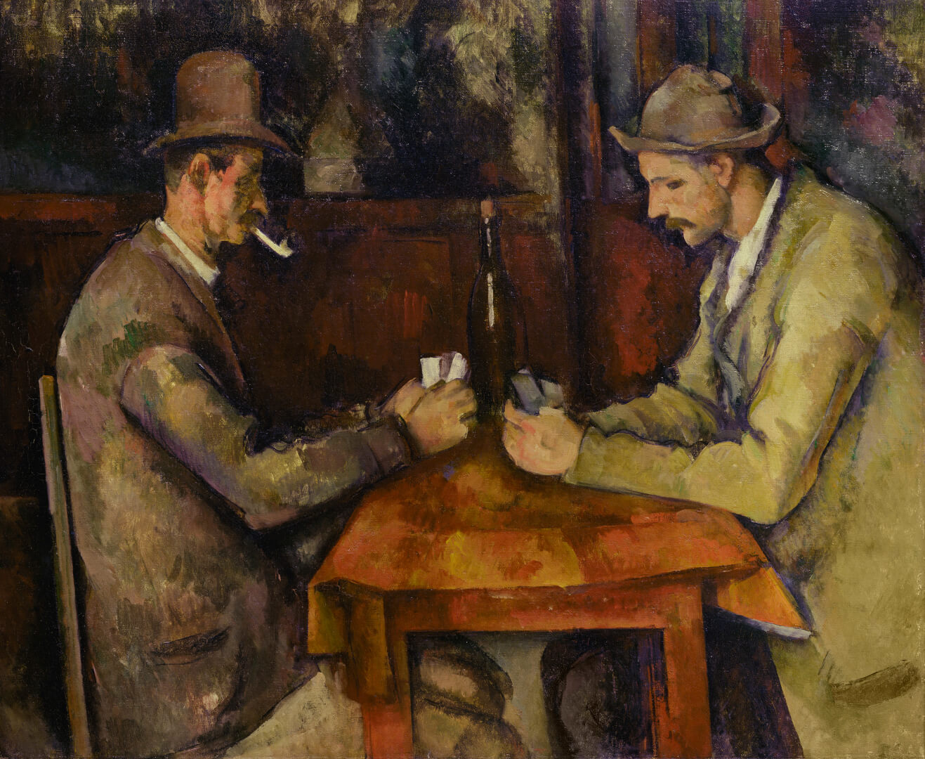 Jucătorii de cărți de Paul Cézanne joc de poker
